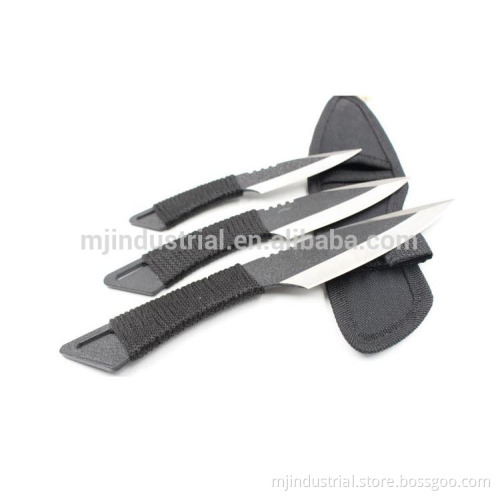 3pc-set outdoor survival knife, hunting knife, dive knife.